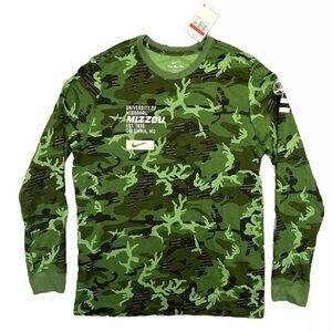 Nike Men's Missouri Tigers Mizzou Long Sleeves T-Shirt Size L - Large - NWT $42